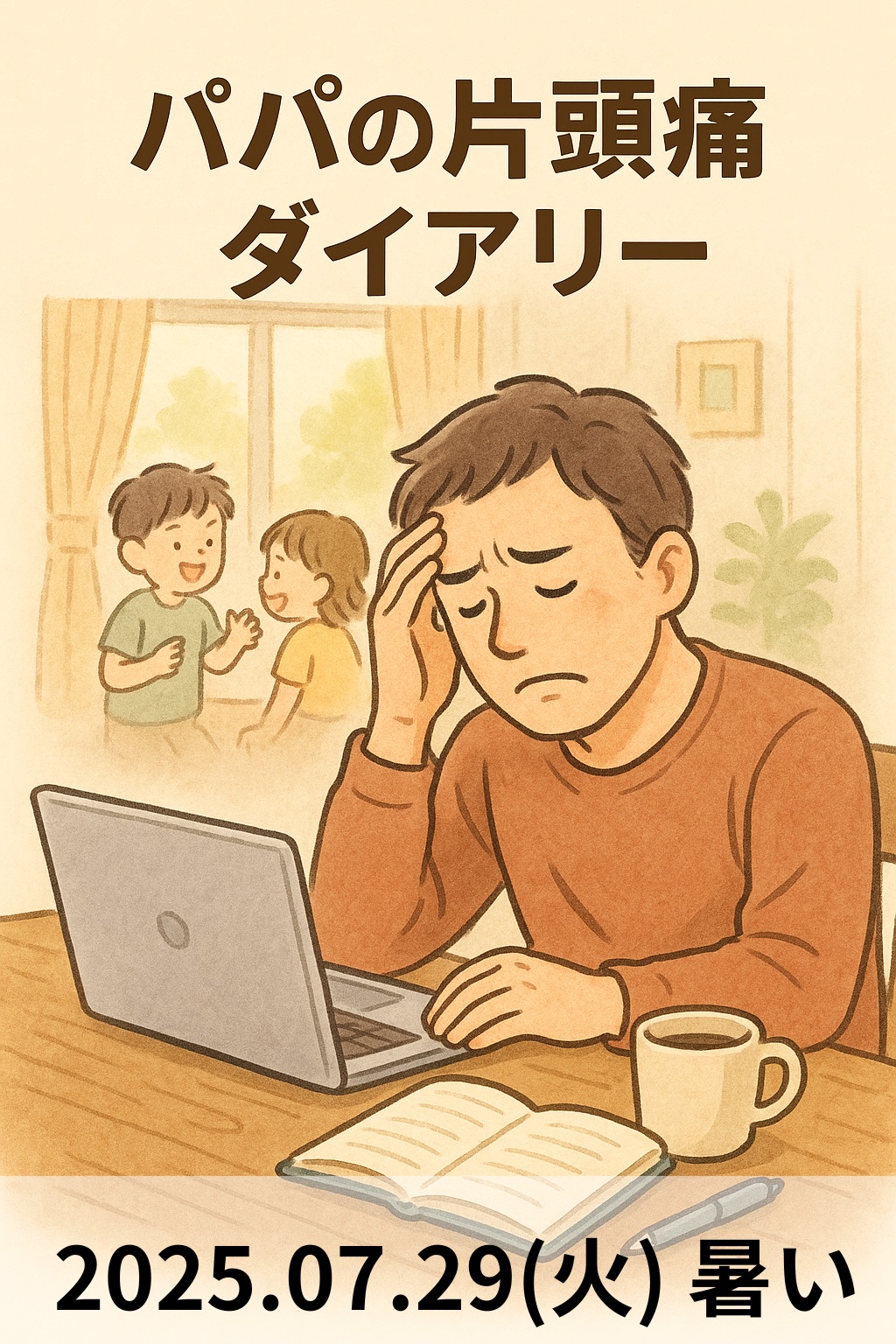 パパの片頭痛の日
