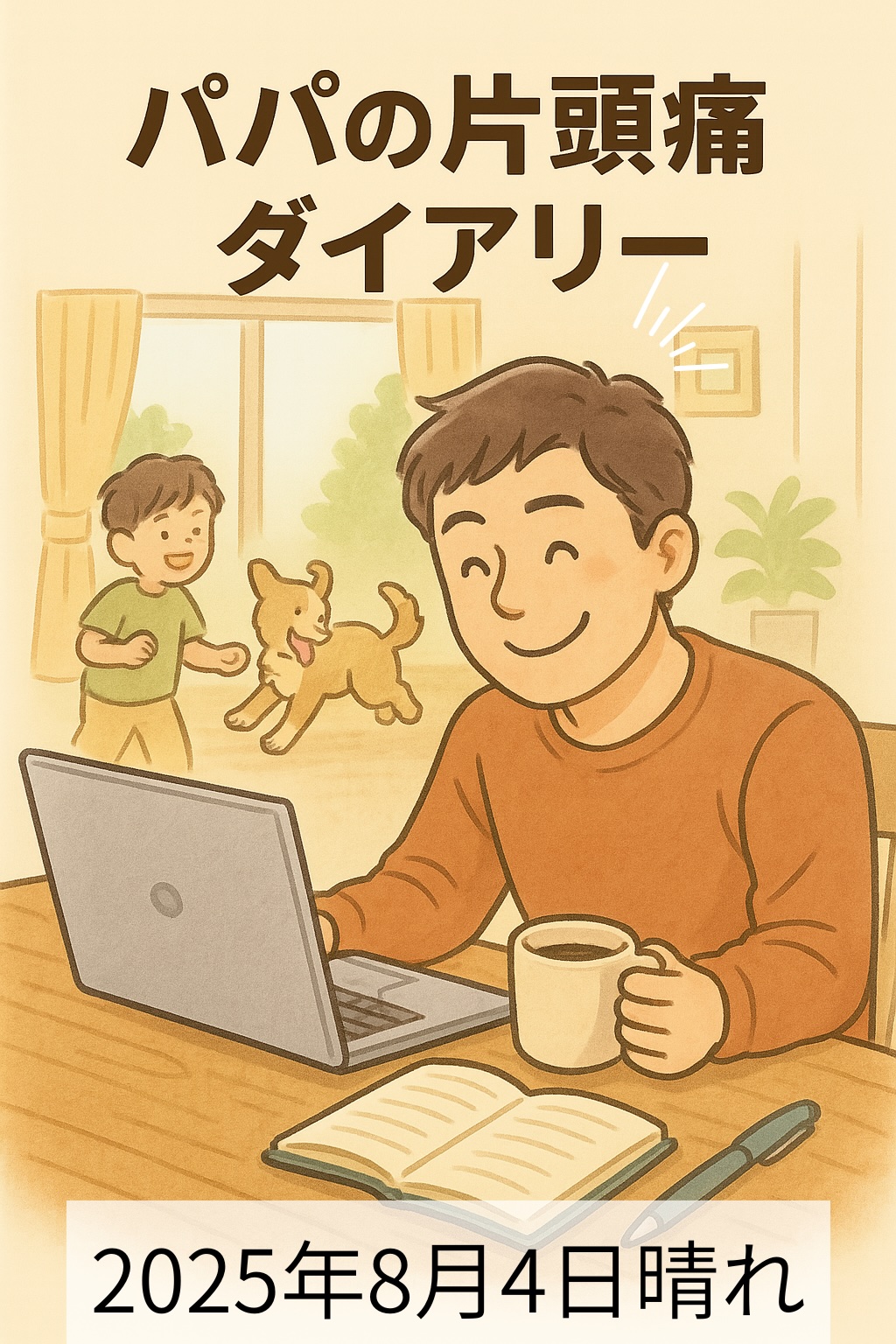 片頭痛の無い日のパパ