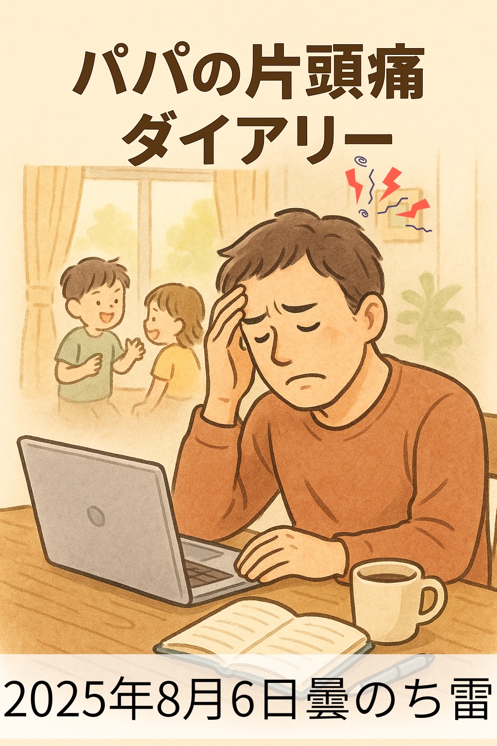 片頭痛の日のパパ