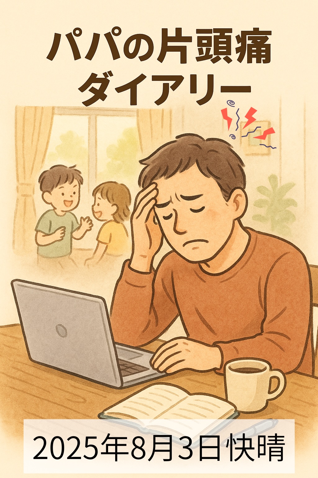 片頭痛のパパ