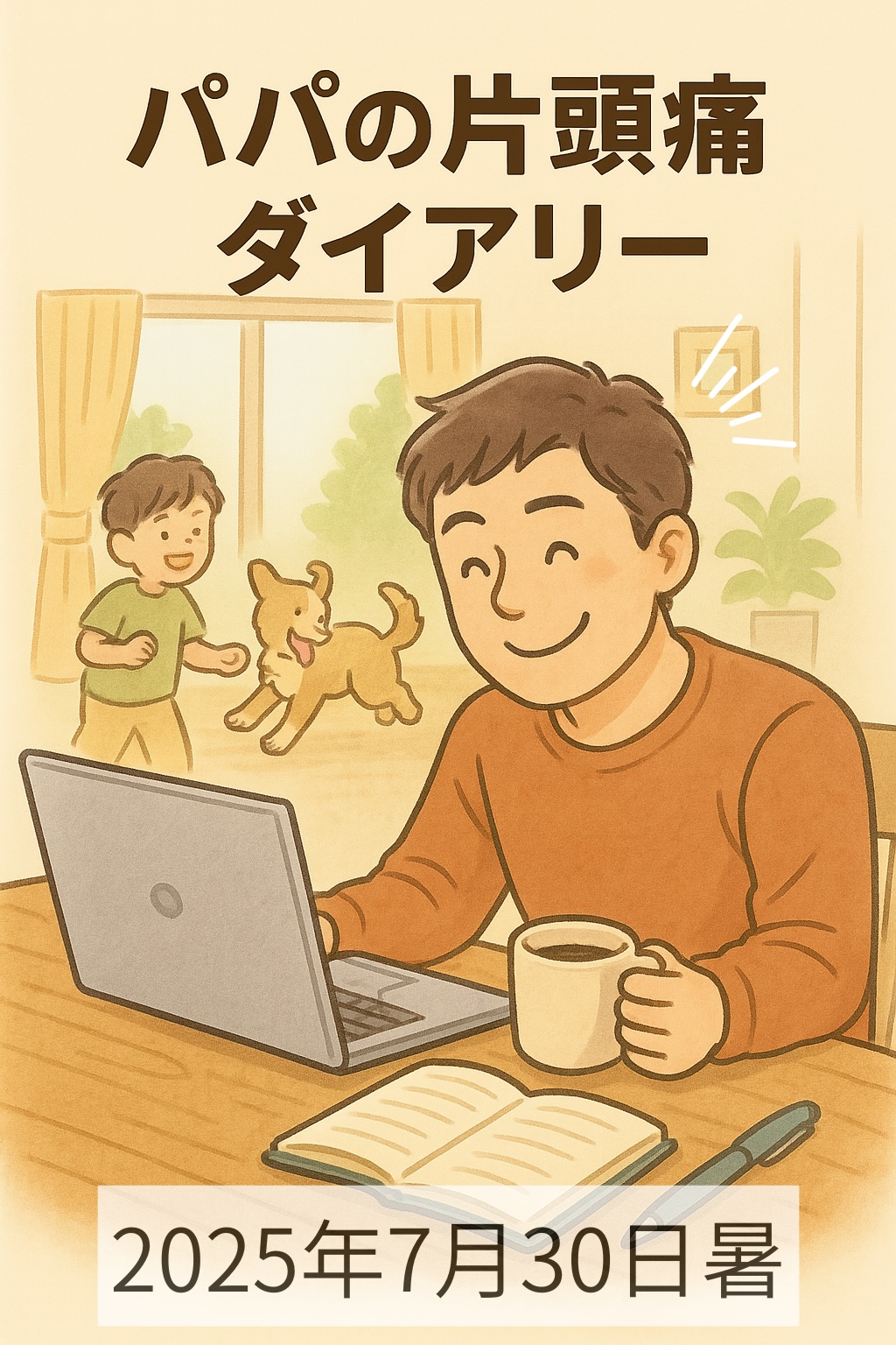 片頭痛の無い日のパパ