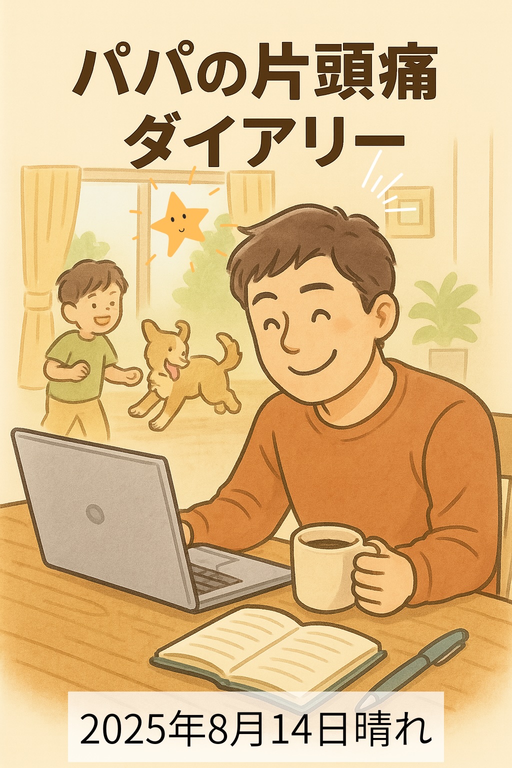 片頭痛のない日のパパ