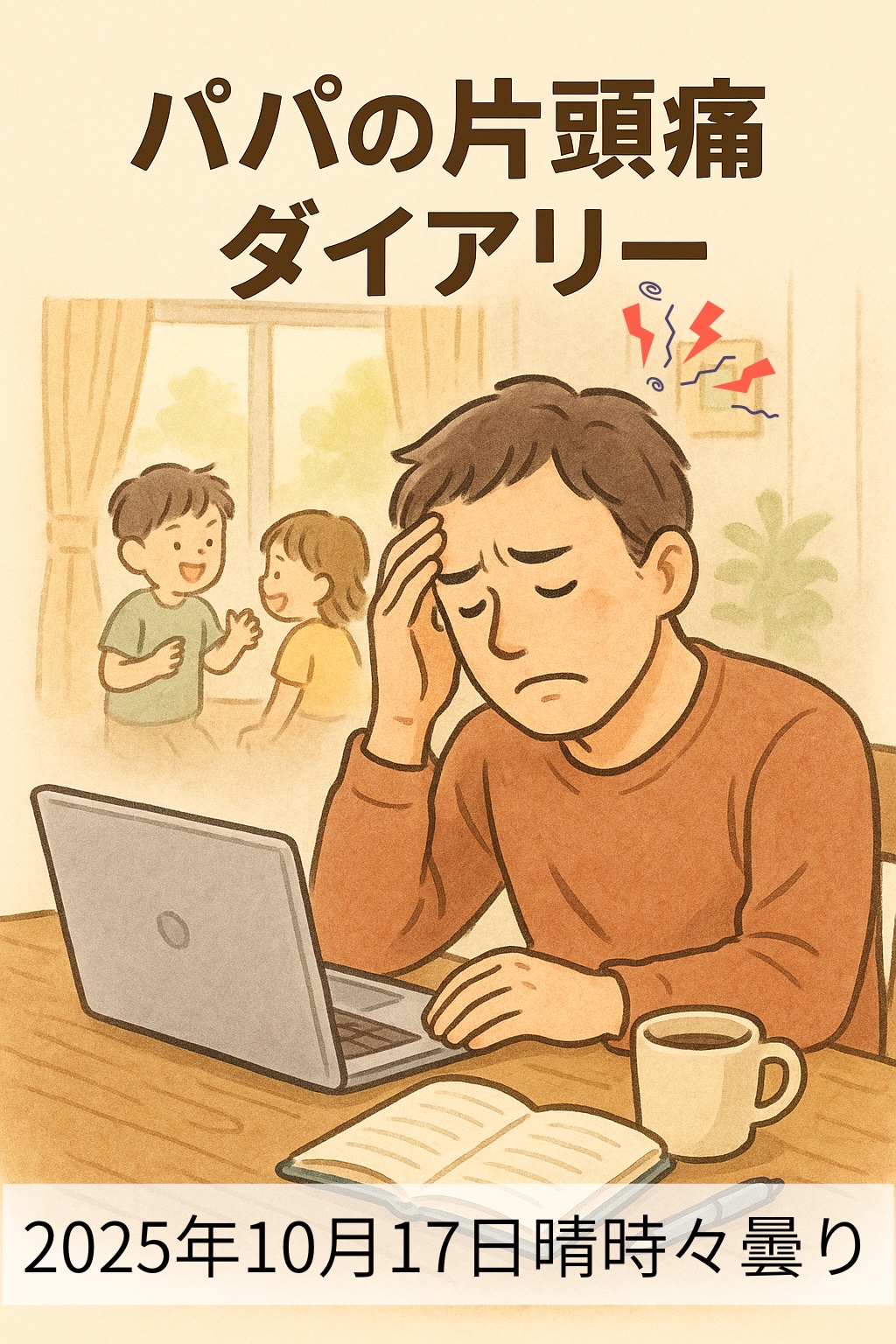 片頭痛の日のパパ